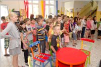 Fahrradhelme f�r die VS Neufeld, 29.06.2015