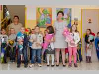 1. Schultag in der VS Neufeld, 01.09.2014