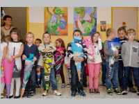 1. Schultag in der VS Neufeld, 01.09.2014