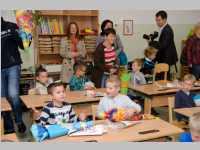 1. Schultag in der VS Neufeld, 01.09.2014