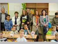 1. Schultag in der VS Neufeld, 01.09.2014