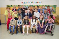 1. Schultag in der VS Neufeld, 07.09.2015
