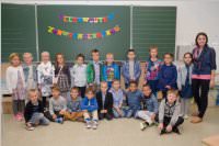 1. Schultag in der VS Neufeld, 07.09.2015