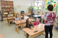 1. Schultag in der VS Neufeld, 07.09.2015