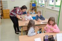 1. Schultag in der VS Neufeld, 07.09.2015