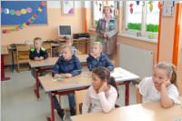 1. Schultag in der VS Neufeld, 07.09.2015