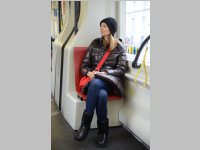VS 3. Klassen bei Straenbahn und Christkindlmarkt, 19.11.2013