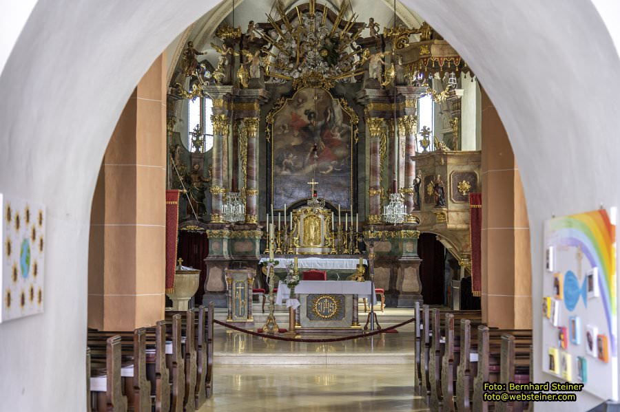 Pfarrkirche Oberaspang in Aspang Markt, Mai 2023
