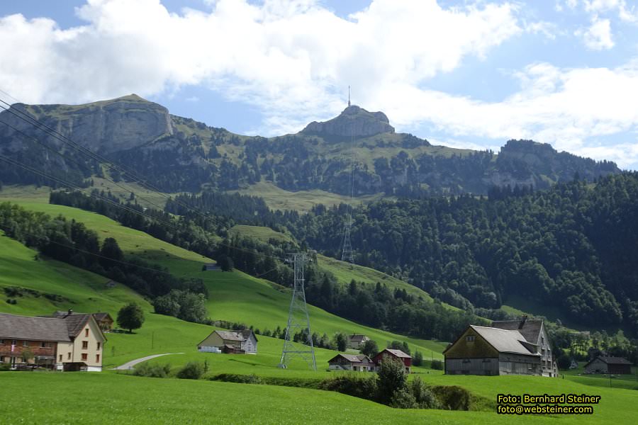 Hoher Kasten in Brülisau, August 2017