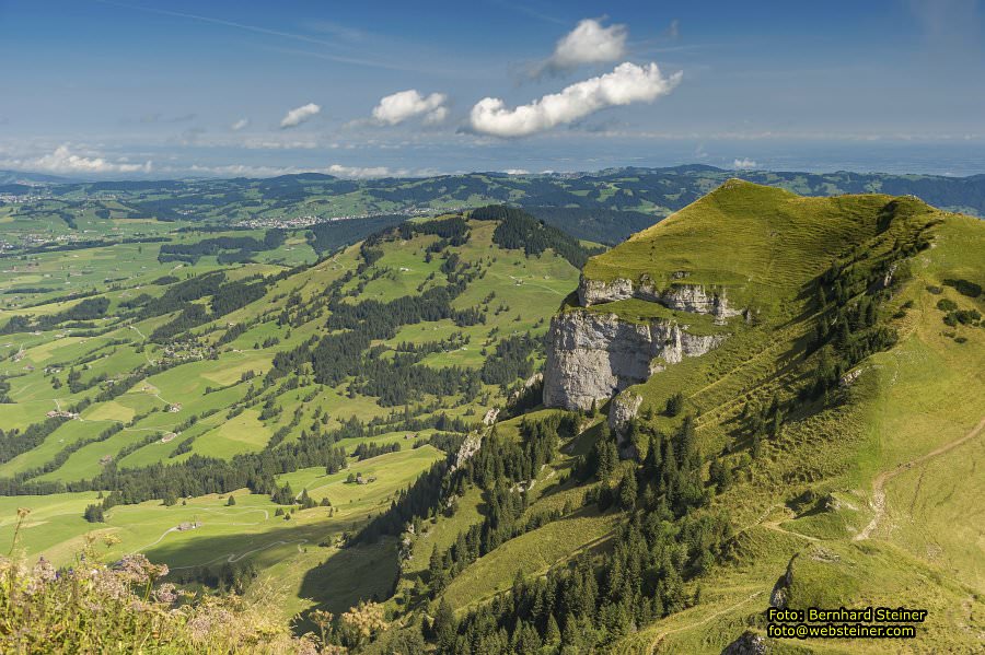 Hoher Kasten in Brülisau, August 2017