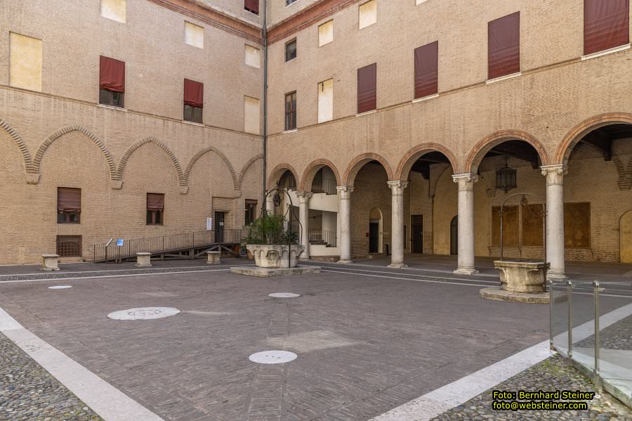 Castello Estense in Ferrara, Juni 2026