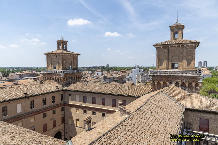 Castello Estense in Ferrara, Juni 2026