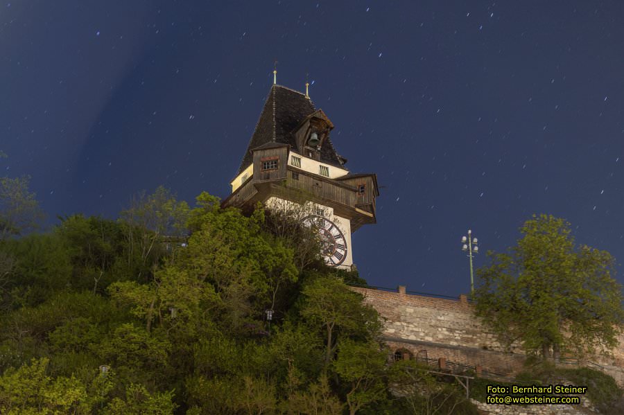 Graz bei Nacht, April 2024
