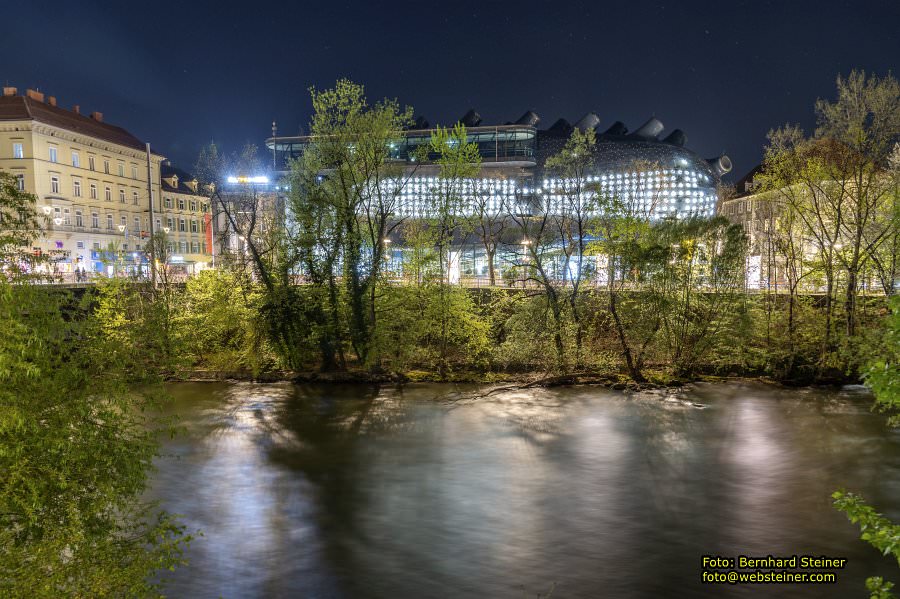 Graz bei Nacht, April 2024