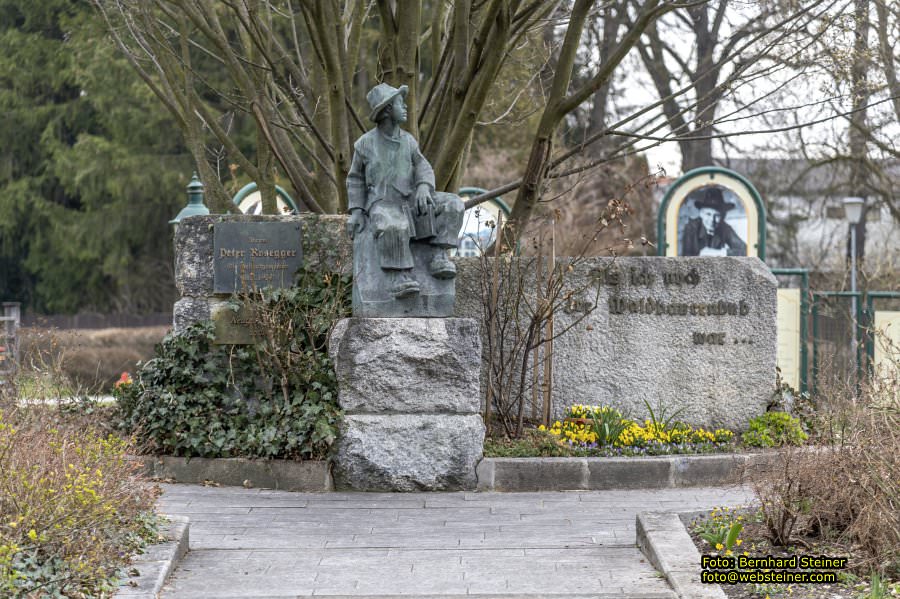 Peter Rosegger in Krieglach, April 2023