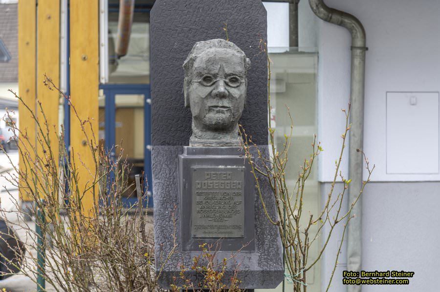Peter Rosegger in Krieglach, April 2023
