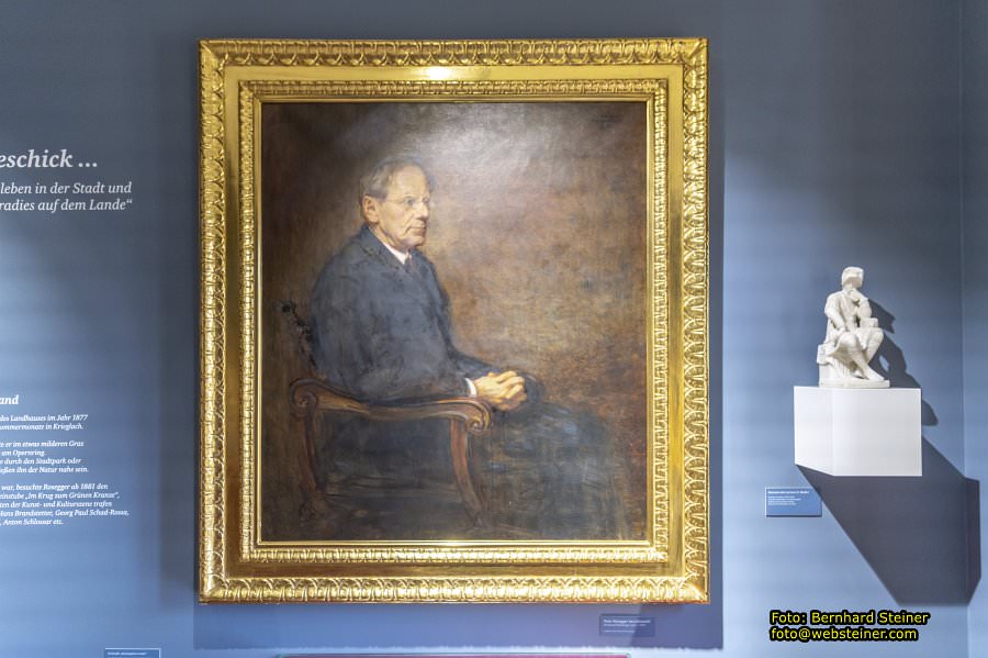 Peter Rosegger in Krieglach, April 2023