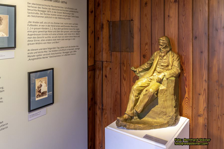 Peter Rosegger in Krieglach, April 2023