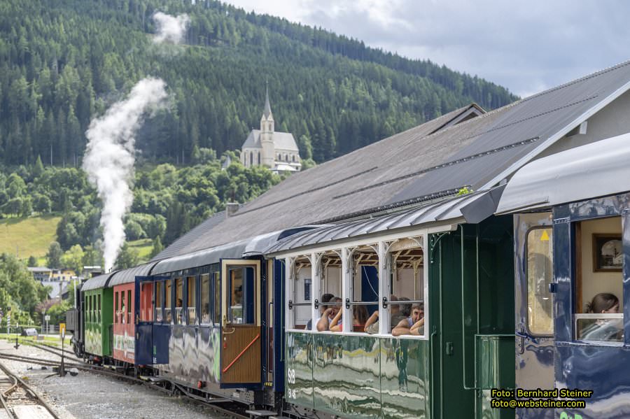 Murtalbahn Dampfzug, Juli 2024