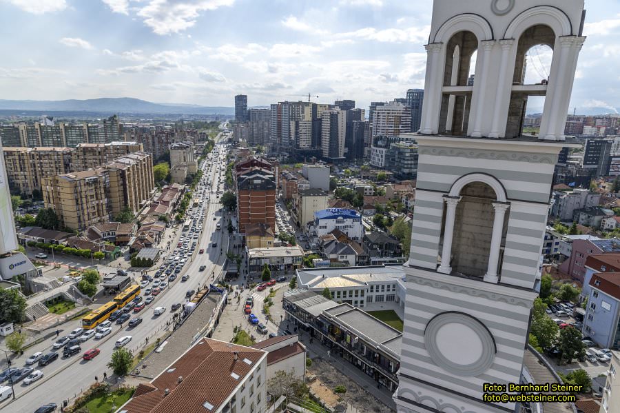 Prishtina - Hauptstadt des Kosovo, Mai 2025