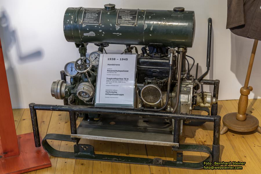 Erlauftaler Feuerwehrmuseum in Purgstall an der Erlauf, Juni 2023