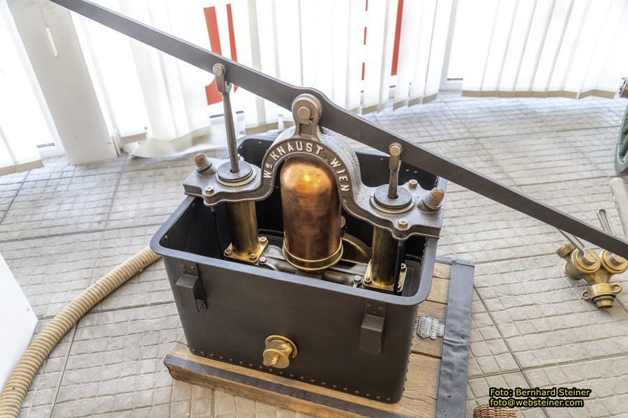 Erlauftaler Feuerwehrmuseum in Purgstall an der Erlauf, Juni 2023