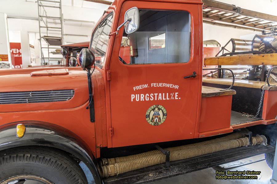Erlauftaler Feuerwehrmuseum in Purgstall an der Erlauf, Juni 2023