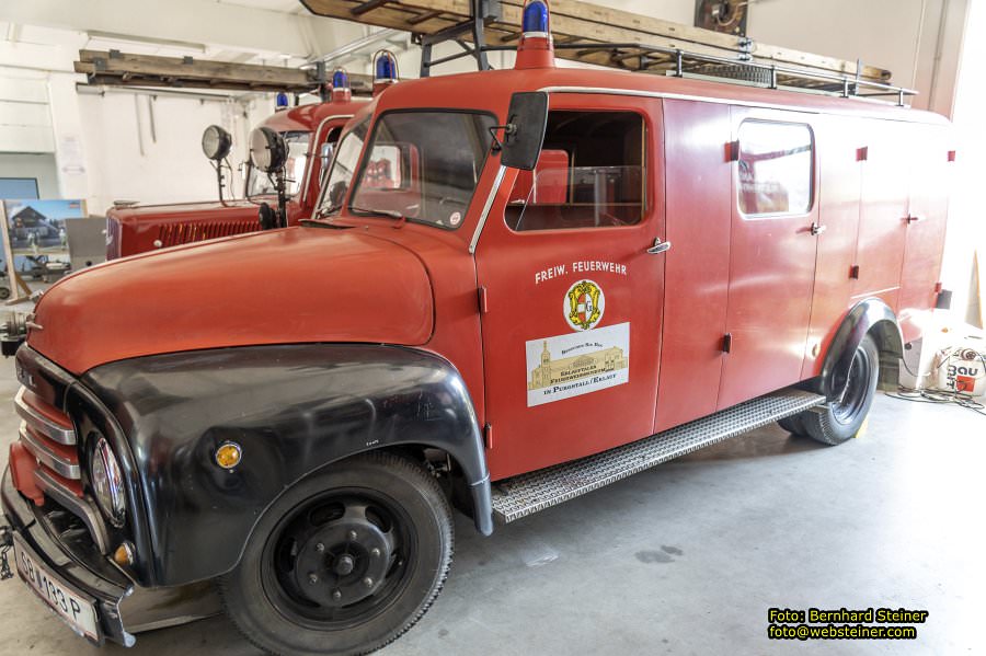Erlauftaler Feuerwehrmuseum in Purgstall an der Erlauf, Juni 2023