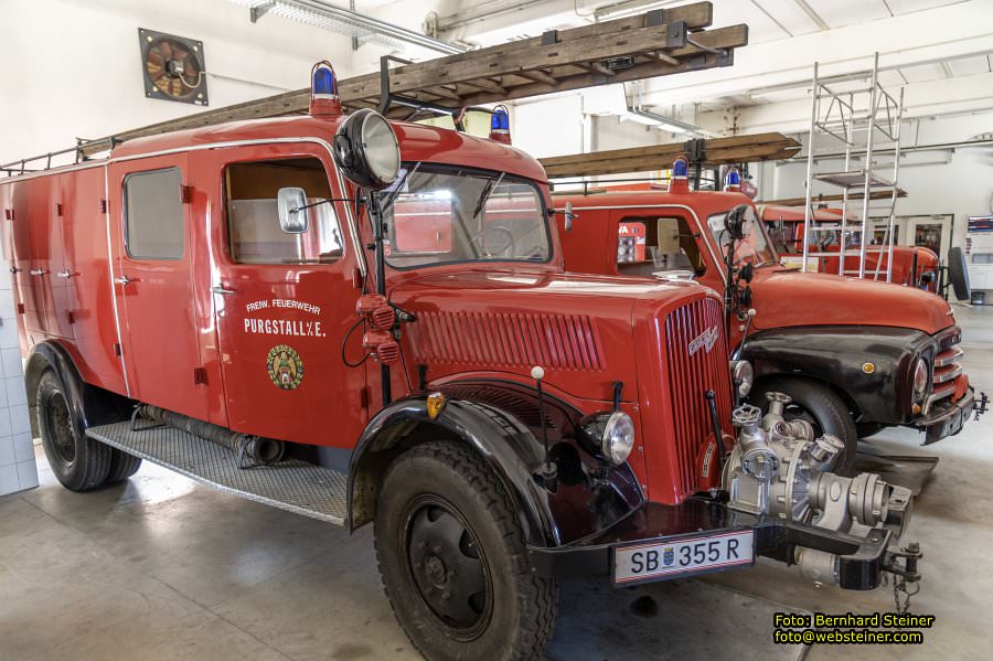 Erlauftaler Feuerwehrmuseum in Purgstall an der Erlauf, Juni 2023