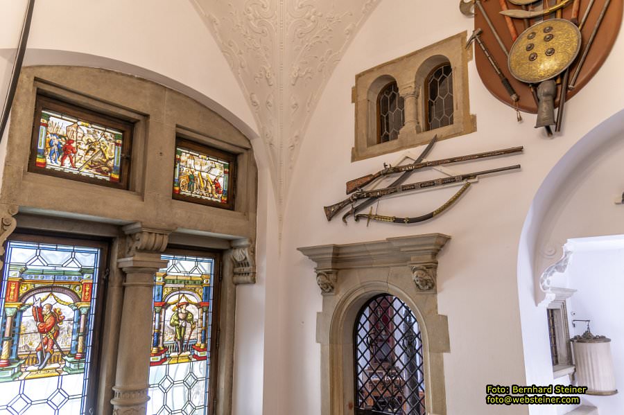 Peles, Brasov, Bran in Rum�nien, April 2024