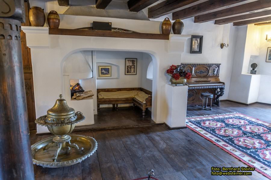 Peles, Brasov, Bran in Rum�nien, April 2024