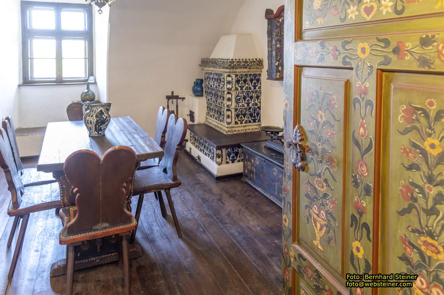 Peles, Brasov, Bran in Rum�nien, April 2024