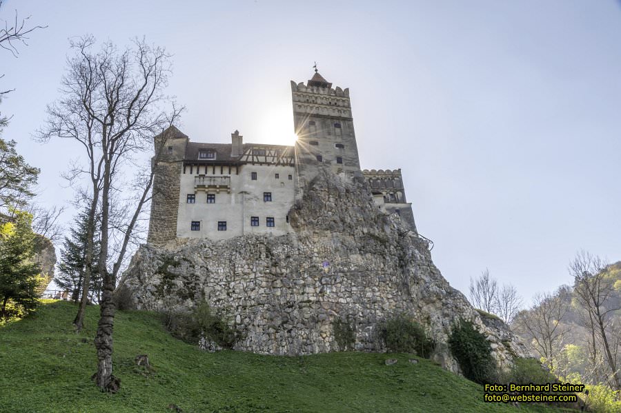 Peles, Brasov, Bran in Rum�nien, April 2024