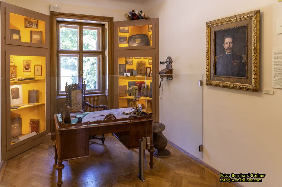 Schloss Artstetten, Erzherzog-Franz-Ferdinand-Museum, Juni 2023