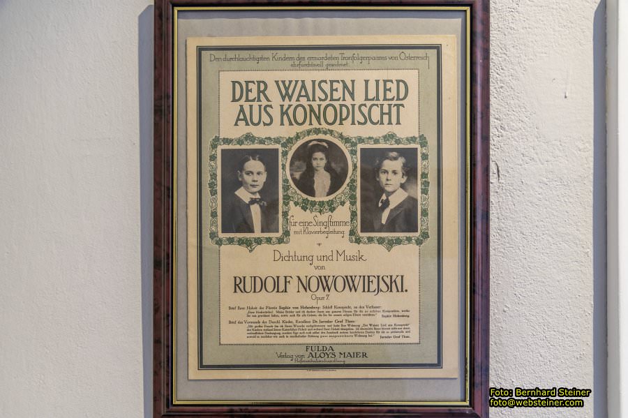 Schloss Artstetten, Erzherzog-Franz-Ferdinand-Museum, Juni 2023