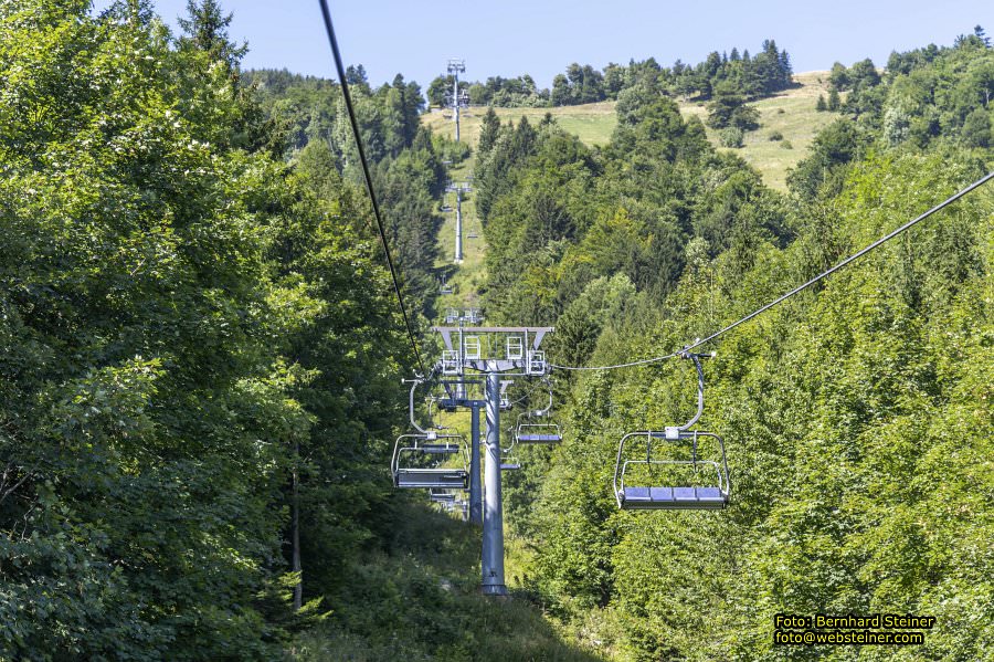 Schneeberg Sesselbahn, August 2023