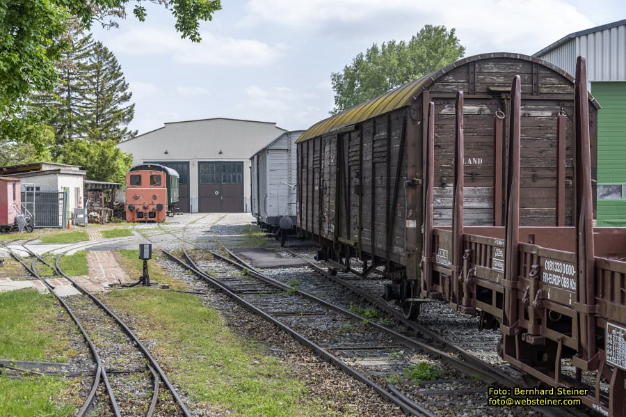 Eisenbahnmuseum Schwechat, Pressburgerbahn, Mai 2023