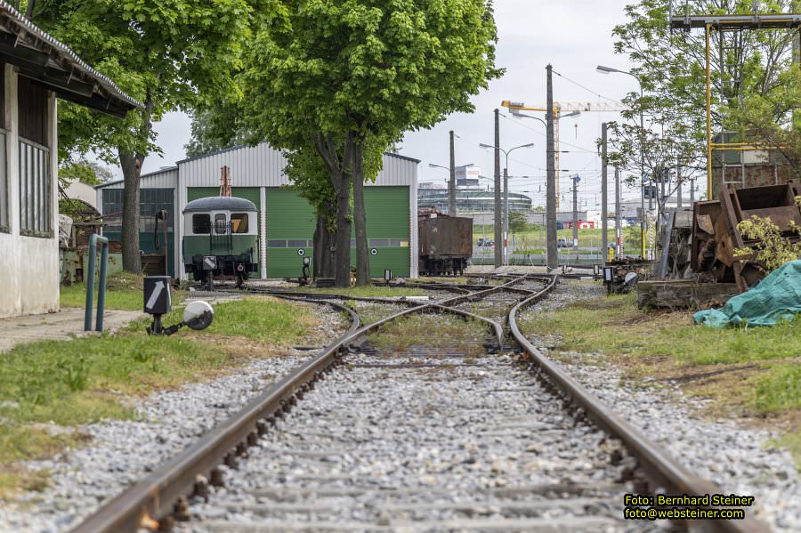 Eisenbahnmuseum Schwechat, Pressburgerbahn, Mai 2023