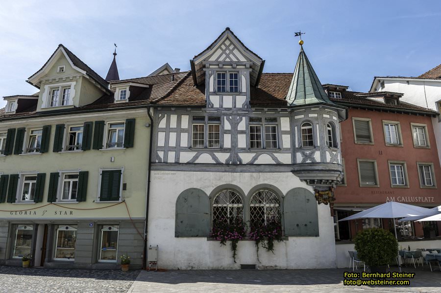 St. Gallen in der Schweiz, August 2017