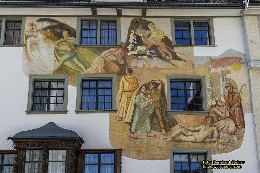 St. Gallen in der Schweiz, August 2017