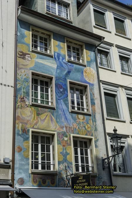 St. Gallen in der Schweiz, August 2017