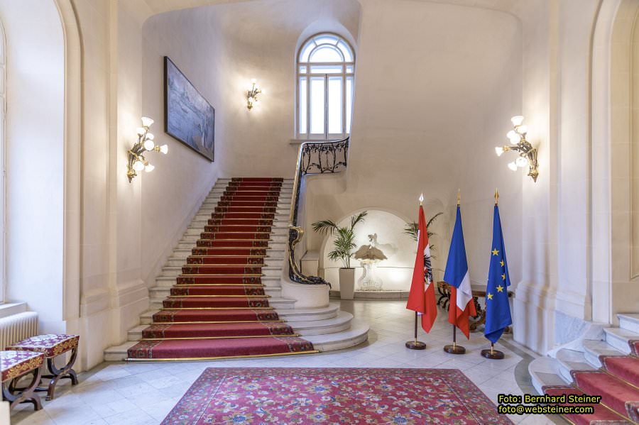 Franz�sische Botschaft in Wien, September 2023