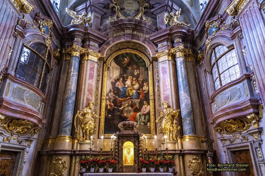 Annakirche St. Anna in Wien, J�nner 2023