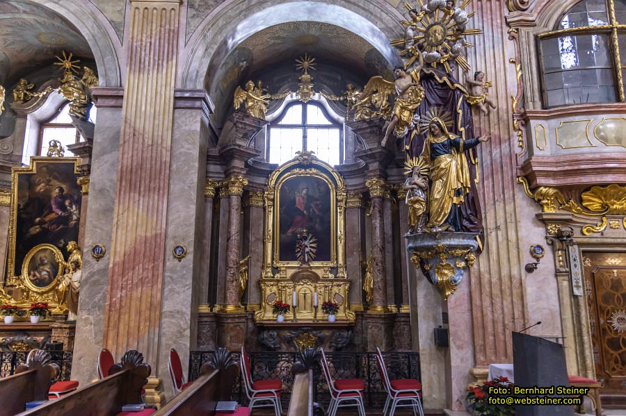 Annakirche St. Anna in Wien, J�nner 2023