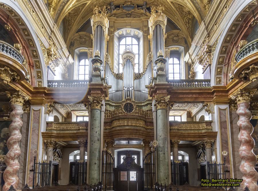 Jesuitenkirche / Universit�tskirche in Wien, April 2026
