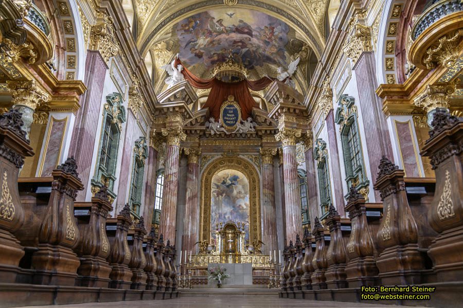 Jesuitenkirche / Universit�tskirche in Wien, April 2026