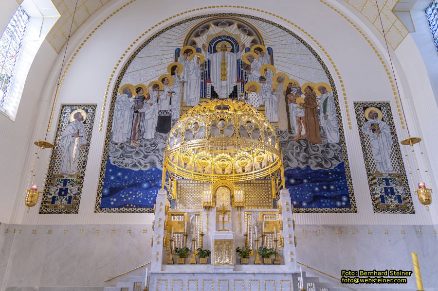 Otto Wagner Kirche am Steinhof, August 2023