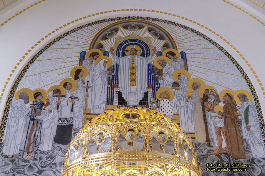Otto Wagner Kirche am Steinhof, August 2023