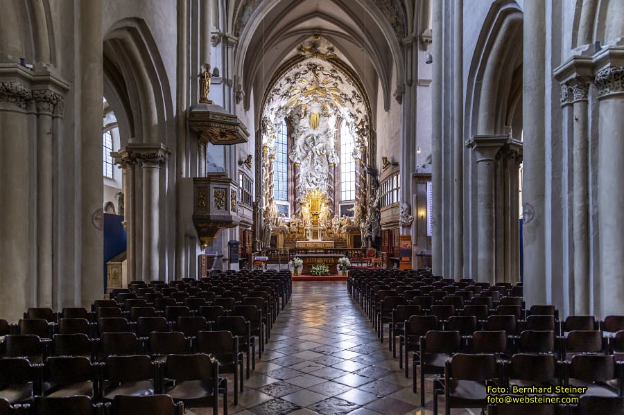 Michaelerkirche in Wien, Jänner 2023