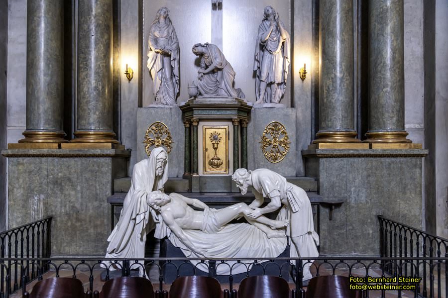 Michaelerkirche in Wien, Jänner 2023